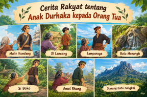 Cerita Rakyat tentang Anak Durhaka kepada Orang Tua